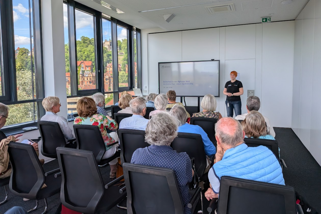 Vortrag für Senioren bei itdesign.